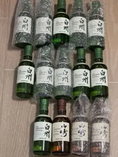 空瓶】【山崎18年2本】【白州18年4本カートン1箱】【響21年6