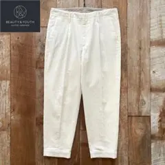【極美品】BEAUTY&YOUTH コーデュロイ スラックス パンツ XL