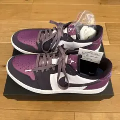 Nike Air Jordan 1 Low Gパープル/ホワイト