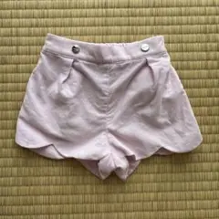 jacadi ピンク ストライプ ショートパンツ 6M