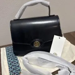 【新品】トリーバーチ　ロビンソン スパッツォラート スモール バッグ ブラック