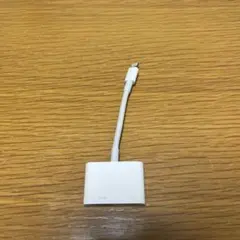 【Apple純正】Lightning - Digital AVアダプタ　中古品