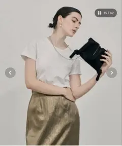 美品　loni チェーンバック　ブラック　ショルダー