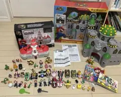 ピーチ城　クッパ城　マリオカートやフィギュア 大量まとめ売り　中古品のサムネイル