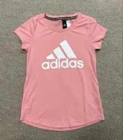 adidas ピンク Tシャツ　キッズ　140のサムネイル