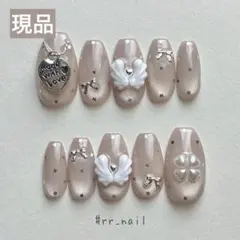 現品 ネイルチップ ウィッシュコア エンジェル クローバー 星 リボン