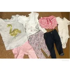 6-12か月女の子ベビー服まとめ売り保育園洗い替えにも