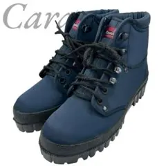 キャラバン フジクラ トレッキングシューズ 登山 ナイロン ネイビー 24cm