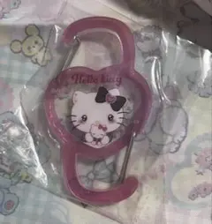アクリルツインカラビナ うるうるハート キティ