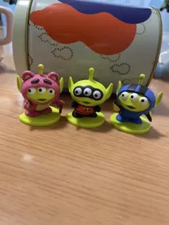 ないしょトークFig.リトルグリーンメン3体