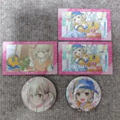 小豆沢こはね 箔押し ノーマル エピカ 缶バッジ プロセカ たまごっち