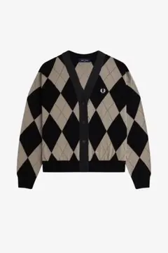 【新作】【美品】fred perry フレッドペリー カーディガン