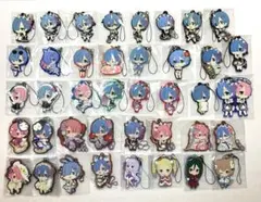 リゼロ　レム　ラム　ラバーストラップ　まとめ売り　セット