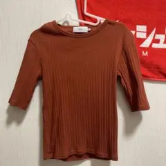 AZUL by MOUSSY M ブラウン 半袖トップス