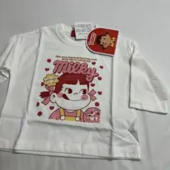 新品未使用　タグ付き　ペコちゃん　ミルキー　ロンT 長袖　長袖Tシャツのサムネイル