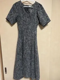 AnMILLE evelyn ツイードタックレディ ワンピース