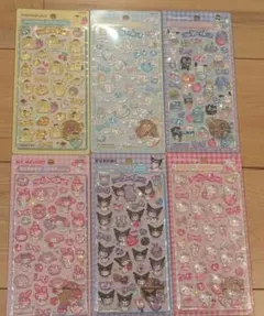 【正規品】サンリオボンボンドロップシール第2弾　6枚セット