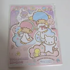 キキララ　キャラクターいっぱい　レターセット　リトルツインスターズ