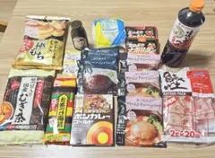 食品まとめ売り めんつゆ 鰹節 ホットケーキミックス 春雨 レトルト食品のサムネイル