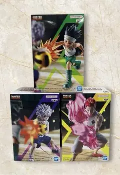 HUNTER×HUNTER ゴン キルア ヒソカ G.I編 フィギュア 3個