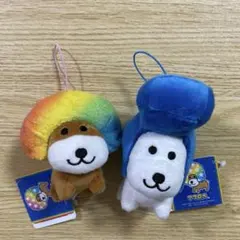 平成レトロ アフロ犬 マスコット キーチェーン - メルカリ