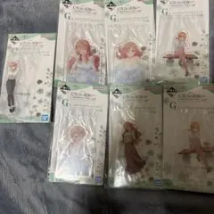 五等分の花嫁 一番くじ メモリアルアクリルスタンドのサムネイル
