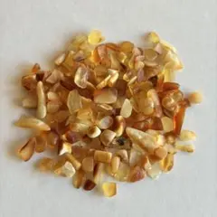 【小さめ粒】バルト海産 琥珀 さざれ石 たっぷり 50g｜穴なし