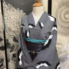 膨れ織＊ターコイズグリーン＊帯揚げ