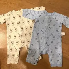 UNIQLO ベビーパジャマ 80cm ロンパース　キルトパジャマ