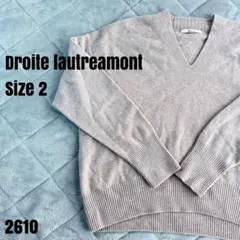 Droite lautreamont ベージュ ウール セーター 2 2610