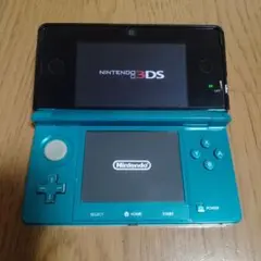 【動作確認済】ニンテンドー3DS 本体 アクアブルー【純正タッチペン付】