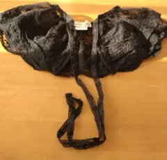 しまむら 青木美沙子 ブラック レース つけ襟