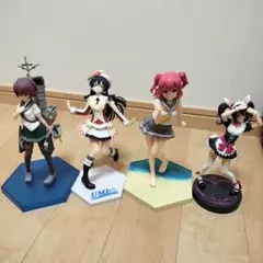 【まとめ売り】人気アニメ 美少女フィギュア 4体セット