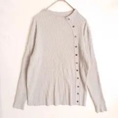 花笑むとき リブニットトレーナー ベルメゾン フェミニン 大人可愛い