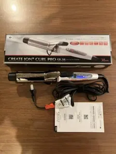 新品 クレイツイオン カールプロ SR-38 CREATE ヘアアイロン