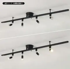 共同照明 配線ダクトレール 1.5m ライティング 黒のサムネイル
