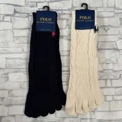 【新品タグ付】Polo Ralph Lauren5本指ソックス 2足セット