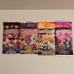 東京ディズニーリゾート コレクションカード 4個セット