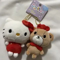 大人気！在庫１点のみ　にこぬい★キティー大好きな方へ★ハローキティ キーホルダー