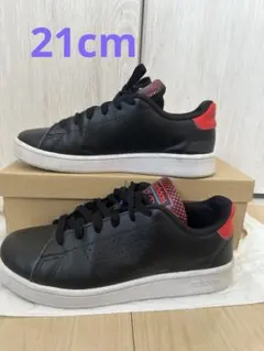 adidas キッズスニーカー　21cm EF0216