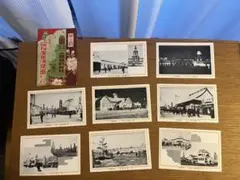 no. 0283 戦前絵葉書 「 宇治川電気株式会社」 金彩型押し 全9枚 no. 0283 戦前絵葉書 「 宇治川電気株式会社」 金彩型押し 全9枚
