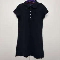 TOMY HILFIGERネイビー ポロワンピース 半袖