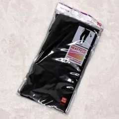 UNIQLOヒートテック キッズタイツ　スパッツ 90 サイズブラック