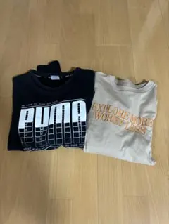 値下げ‼️PUMA 長袖カットソー グラフィックプリント150