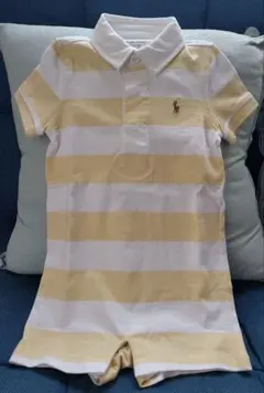 ラルフローレン　半袖ロンパースです。