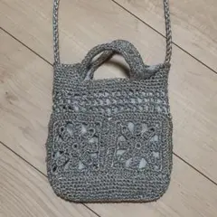 niko and... ショルダーバッグ シルバーのサムネイル