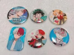 僕のヒーローアカデミア 缶バッジ 緑谷出久 轟焦凍 上鳴電気