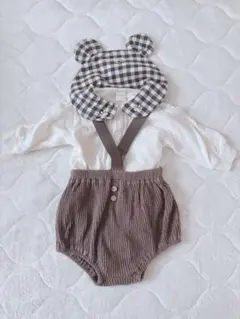 アプレレクール　テータテート　2点セット　くま襟