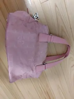 CHANEL ニュートラベルライン トートバッグ ピンクのサムネイル
