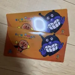 バイキンマン・アンパンマン クリアファイル 2枚セット